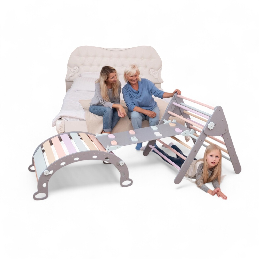 Montessori Indoor Climbing Playground for Kids Safe & Eco-Friendly