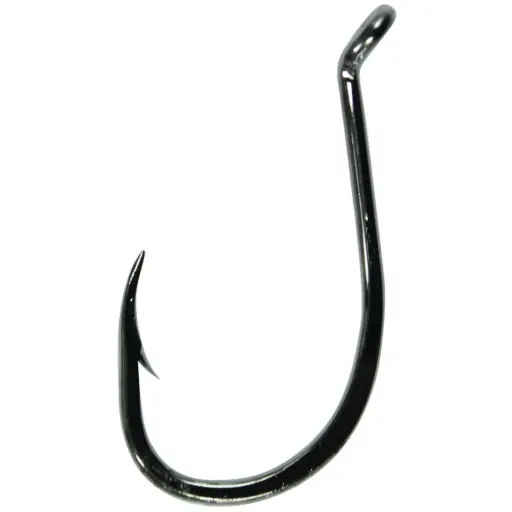 [7021560046003] Mustad Beak Suicide Hook Black | Size 1 | 10 Pack