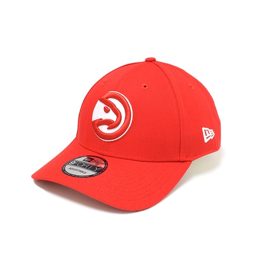 [196079933667] New Era Atlanta Hawks 9Forty Evergreen 2022 Red OSFA