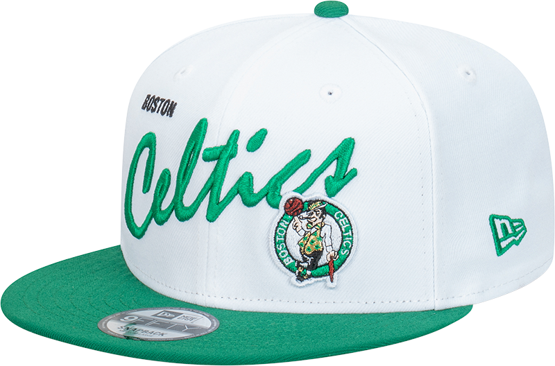 New Era Boston Celtics 9Fifty Vintage Script White/Green OSFM
