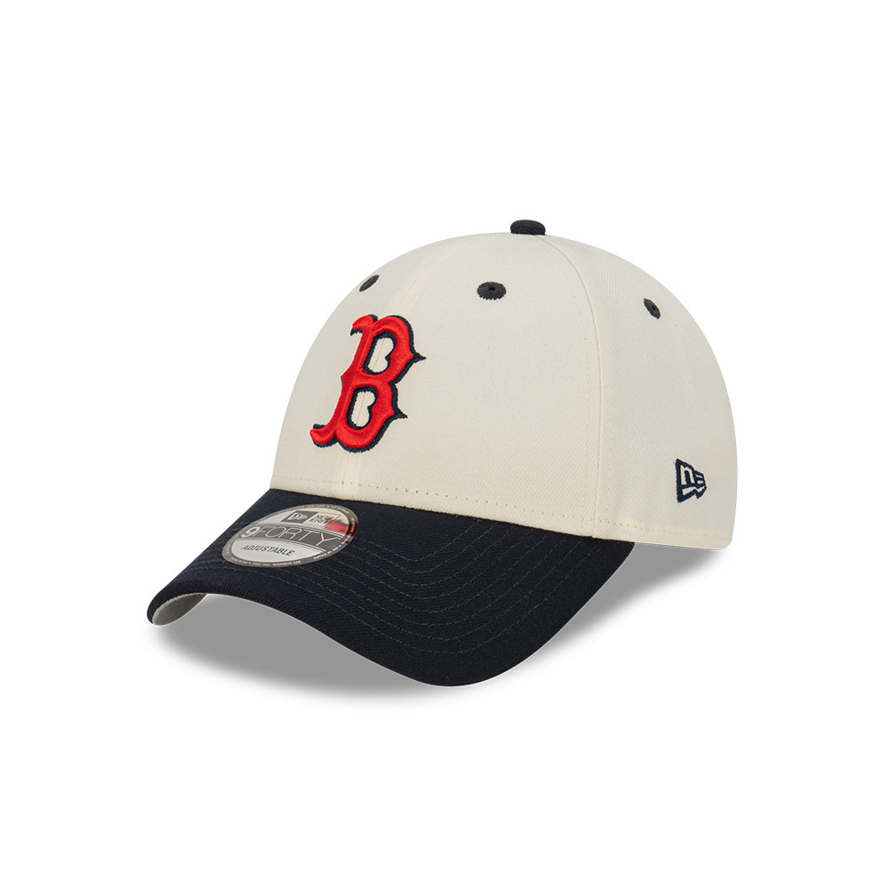 New Era Boston Red Sox 9Forty Chrome White w OTC OSFM