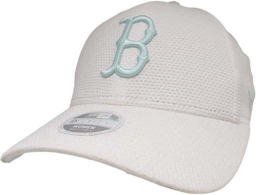 [192093746917] New Era Boston Red Sox 9Forty Women Perf White Blue OSFA