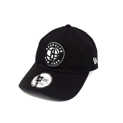 [194458810769] New Era Brooklyn Nets Casual Classic Evergreen Black OSFA
