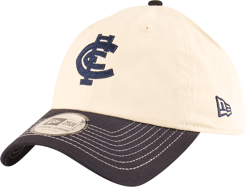 New Era Carlton Blues Casual Classic Two Tone Chrome Contrast Beige OSFM