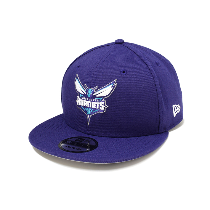 New Era Charlotte Hornets 9Fifty Evergreen 2022 Dark Purple OSFA