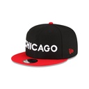 New Era Chicago Bulls 9Fifty City Edition 2023 Black OSFM