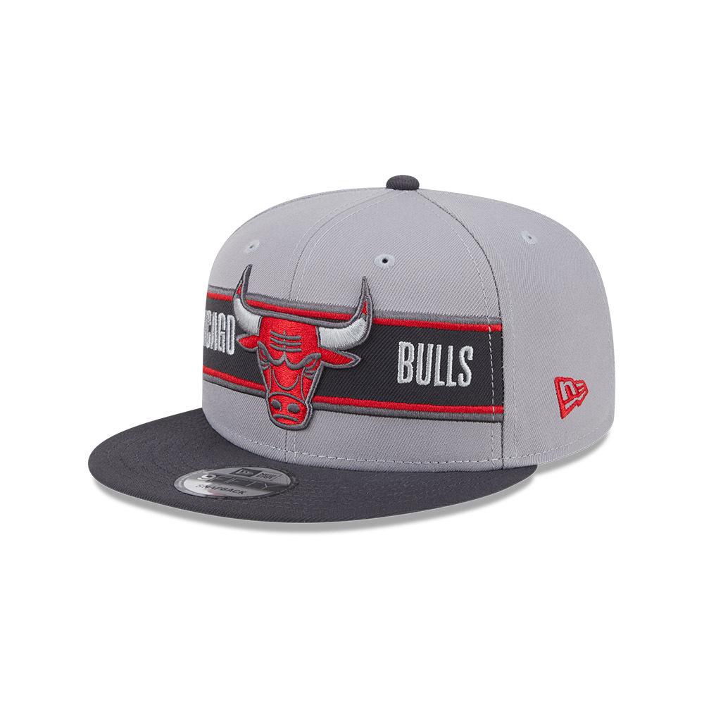 New Era Chicago Bulls 9Fifty Draft 2024 Graphite OSFM