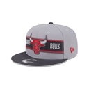 New Era Chicago Bulls 9Fifty Draft 2024 Graphite OSFM