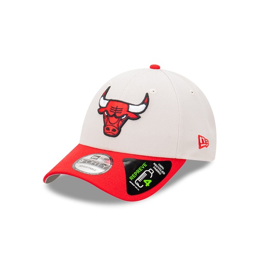 [197884206557] New Era Chicago Bulls 9Forty 2-Tone Repreve Stone/Red OSFM