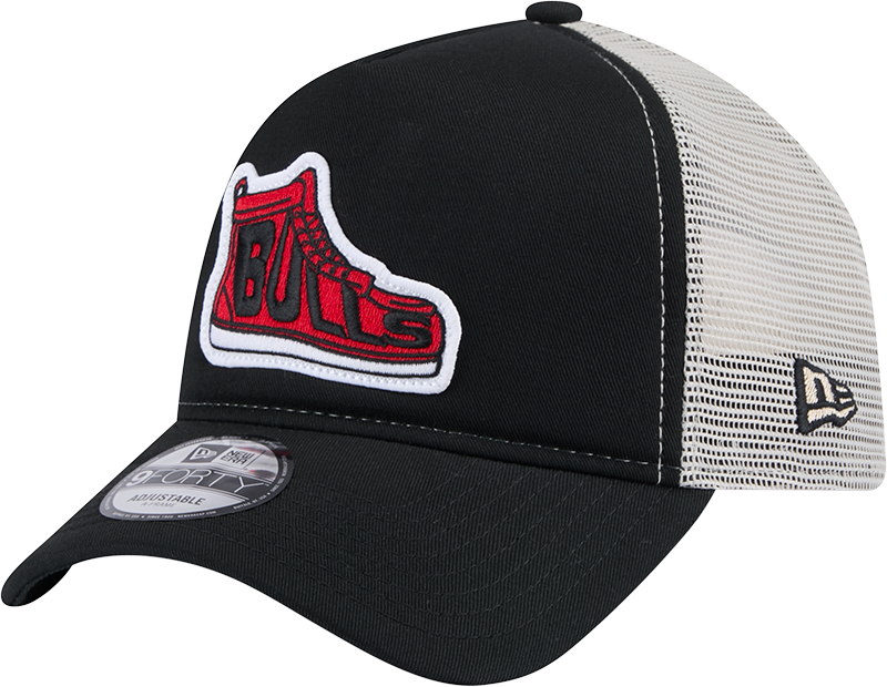 New Era Chicago Bulls 9Forty A-Frame All Star Game 25 Black/White OSFM