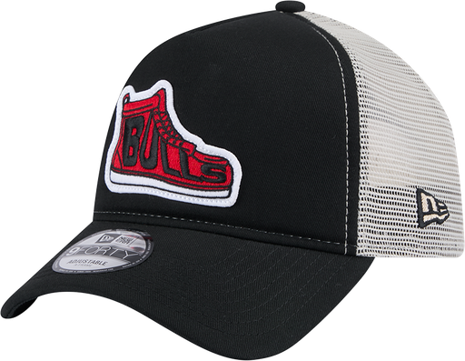 [198360054013] New Era Chicago Bulls 9Forty A-Frame All Star Game 25 Black/White OSFM