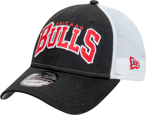 [198357846546] New Era Chicago Bulls 9Forty Arch Trucker Black/White OSFM