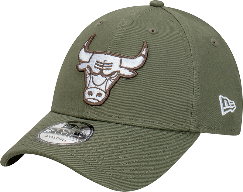 New Era Chicago Bulls 9Forty Dark Olive OSFM
