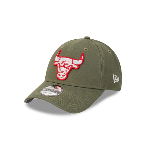 [197706683245] New Era Chicago Bulls 9Forty Olive/Grey OSFM
