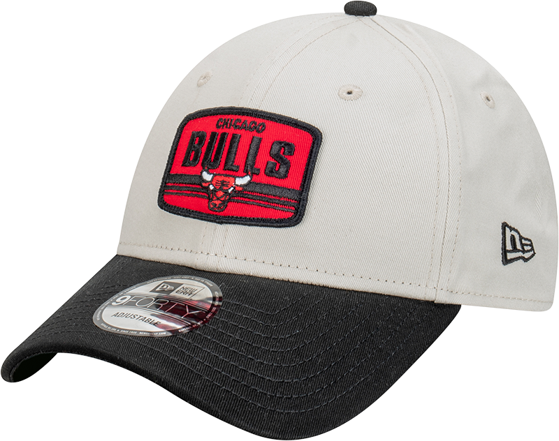 New Era Chicago Bulls 9Forty Vintage Stone Patch Up Black OSFM