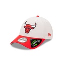 New Era Chicago Bulls 9Forty Youth 2-Tone Repreve Stone/Red
