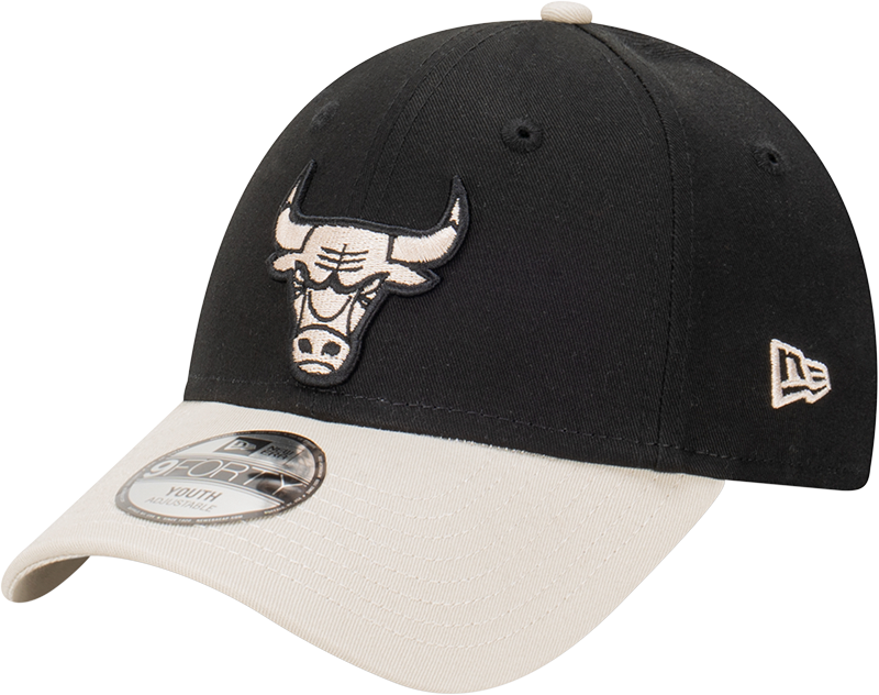New Era Chicago Bulls 9Forty Youth Kids Black/Stone