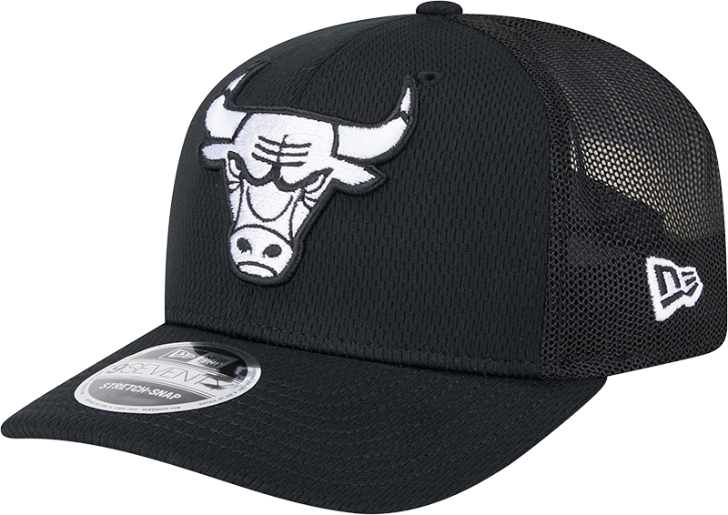 New Era Chicago Bulls 9Seventy Trucker Dashmark Black OSFM