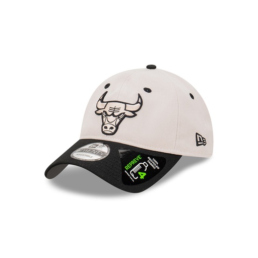 [197884207400] New Era Chicago Bulls 9Twenty 2-Tone Repreve Stone/Black OSFM
