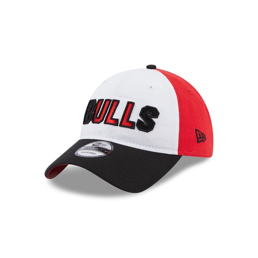 [196818661967] New Era Chicago Bulls 9Twenty Back Half 2023 White w Team Colours OSFM