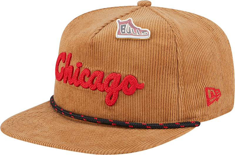 New Era Chicago Bulls Golfer All Star Game 25 Tan OSFM