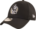 New Era Collingwood Magpies 9Forty Badged Black OSFM