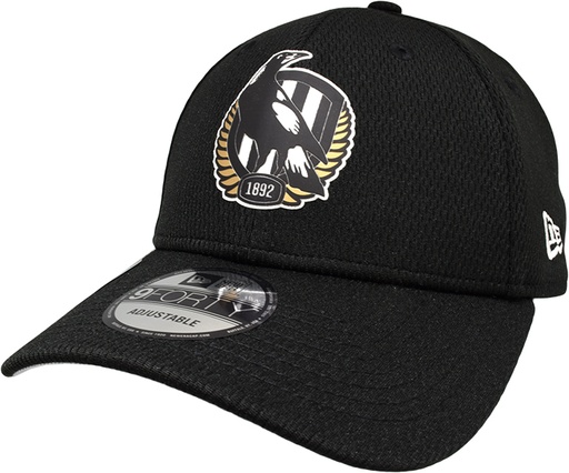 [194458041040] New Era Collingwood Magpies 9Forty Opening Bounce (OFB) 2020 Team Colours
