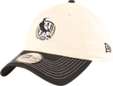 New Era Collingwood Magpies Casual Classic Two Tone Chrome Contrast Beige OSFM