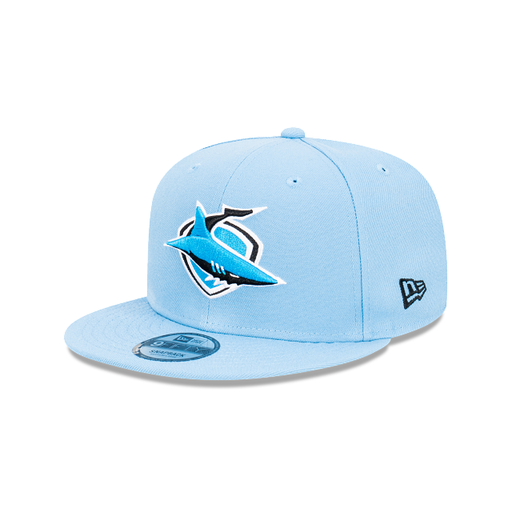[196312468369] New Era Cronulla Sharks 9Fifty Grey Undervisor Blue OSFM