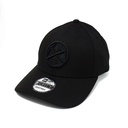New Era Denver Nuggets 9Forty Evergreen Black On Black OSFA