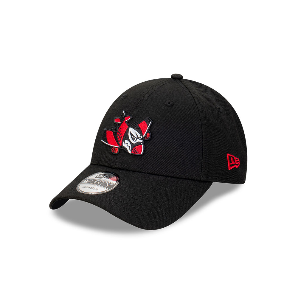 New Era Essendon Bombers 9Forty Onfield Black OSFM