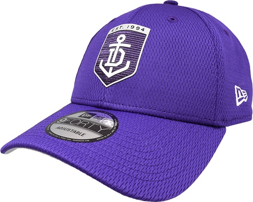 [194458041002] New Era Fremantle Dockers 9Forty Opening Bounce (OFB) 2020 Team Colours