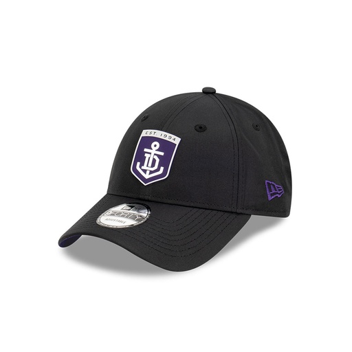 [196312698896] New Era Fremantle Dockers 9Forty Rubber Prolite Black OSFM