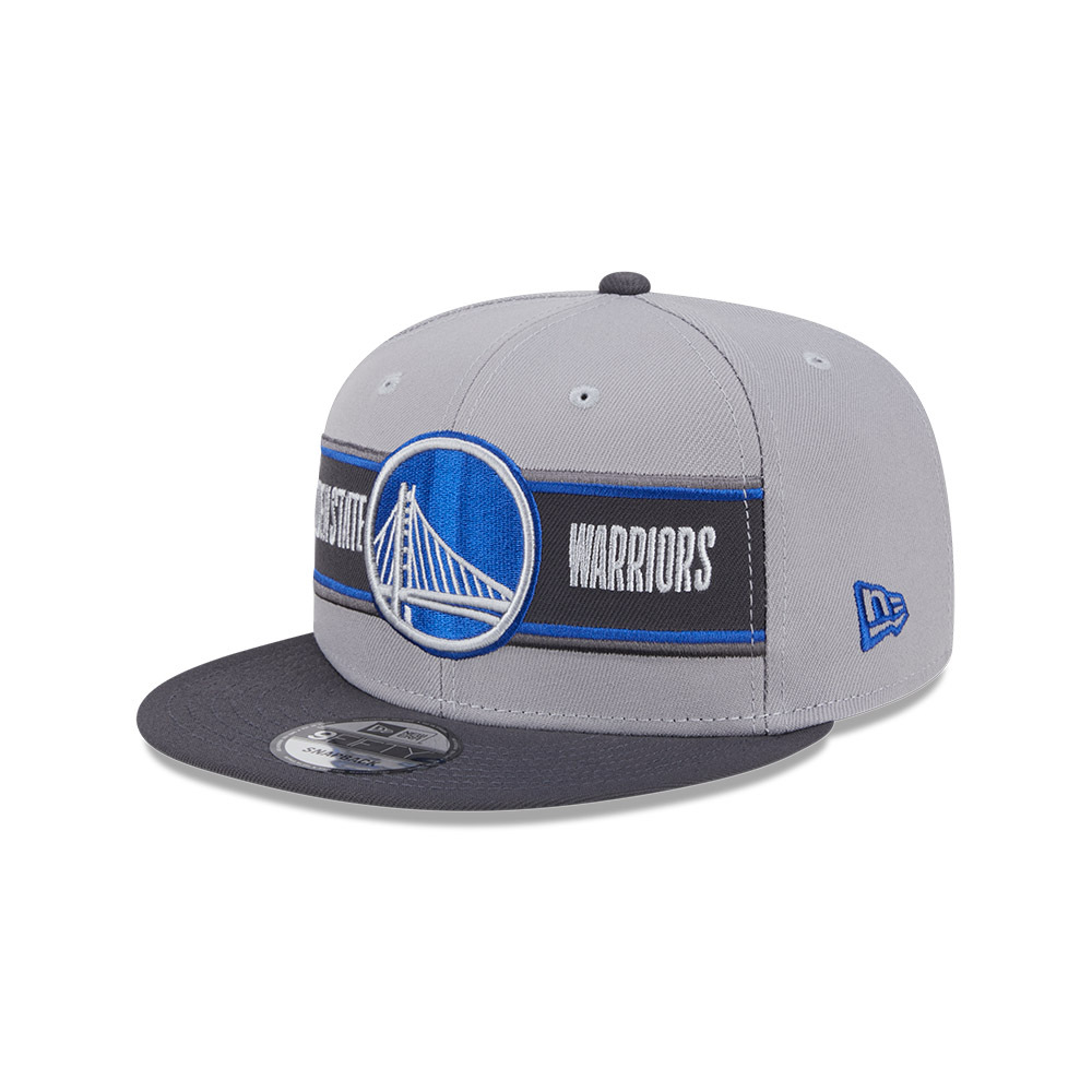 New Era Golden State Warriors 9Fifty Draft 2024 Graphite OSFM
