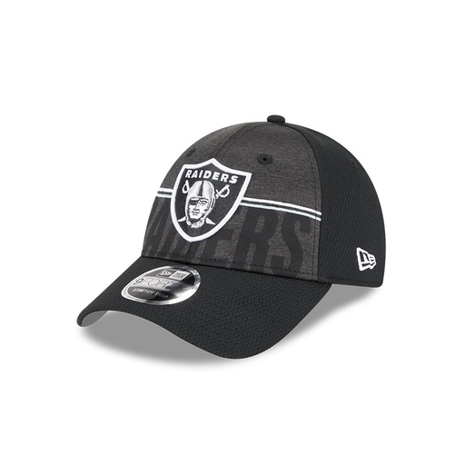 [196997729519] New Era Las Vegas Raiders 9Forty 2023 Training Camp Black OSFM