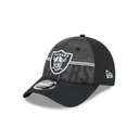 New Era Las Vegas Raiders 9Forty 2023 Training Camp Black OSFM