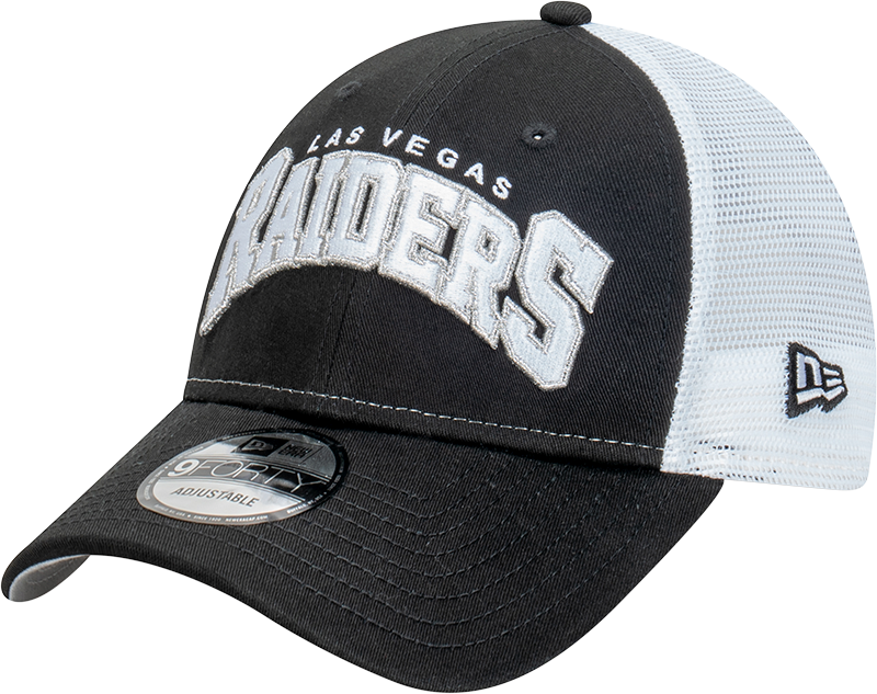 New Era Las Vegas Raiders 9Forty Arch Trucker Black/White OSFM