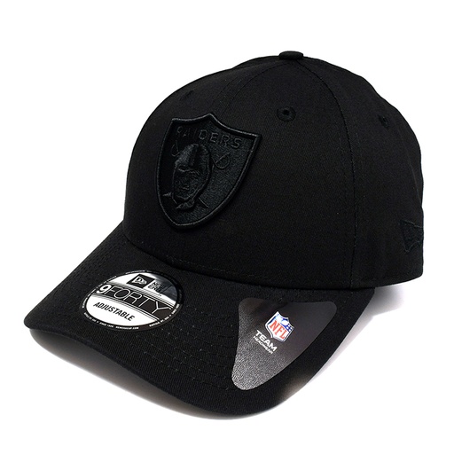 [194455293879] New Era Las Vegas Raiders 9Forty Basic Black OSFM