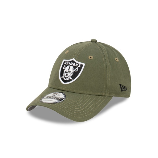 [196995262841] New Era Las Vegas Raiders 9Forty Olive OSFM