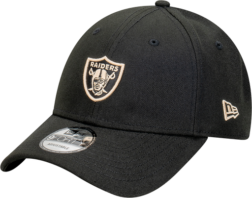 [198357846966] New Era Las Vegas Raiders 9Forty Repreve Oat Black OSFM