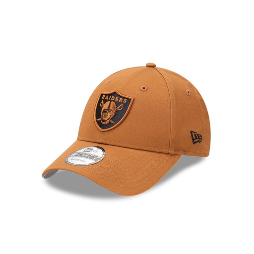 [197884206496] New Era Las Vegas Raiders 9Forty Toasted Peanut OSFM