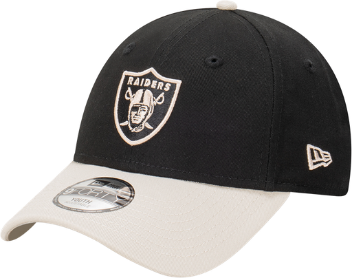 [198357845662] New Era Las Vegas Raiders 9Forty Toddler Kids Black Stone