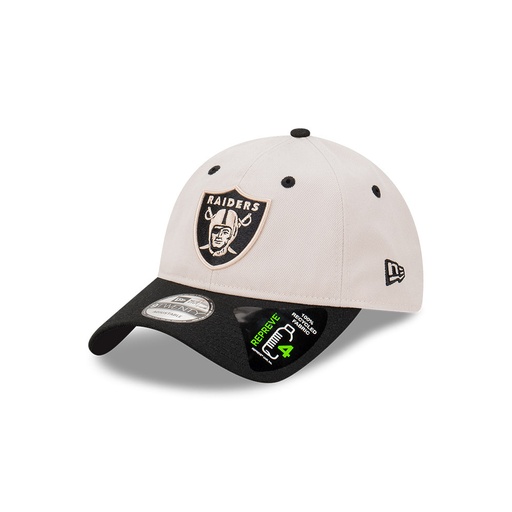 [197884207394] New Era Las Vegas Raiders 9Twenty 2-Tone Repreve Stone/Black OSFM