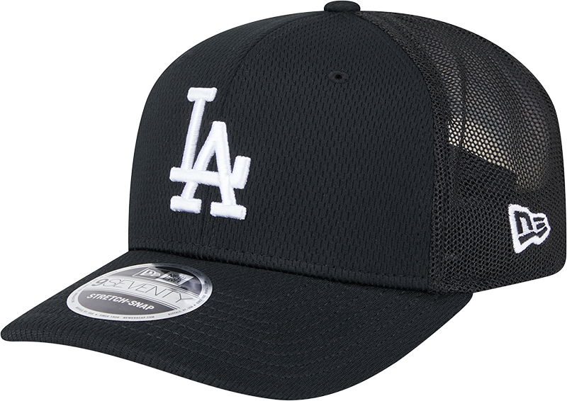 New Era Los Angeles Dodgers 9Seventy Trucker Dashmark Black OSFM