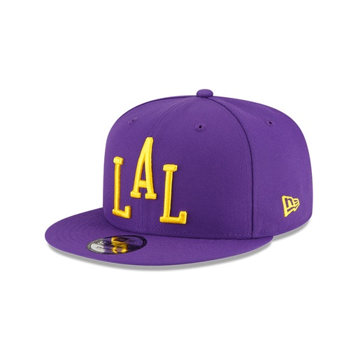 [197372986466] New Era Los Angeles Lakers 9Fifty City Edition 2023 Purple OSFM