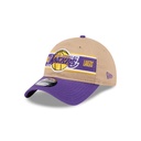 New Era Los Angeles Lakers 9Twenty Draft 2024 Camel Khaki OSFM