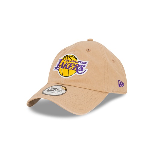 [196502731600] New Era Los Angeles Lakers Casual Classic Camel OTC Light Beige OSFM