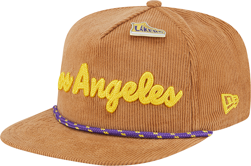 New Era Los Angeles Lakers Golfer All Star Game 25 Tan OSFM