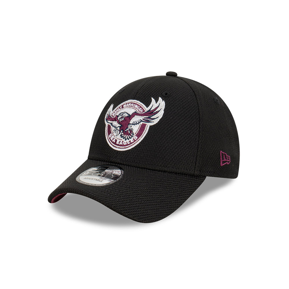 New Era Manly Sea Eagles 9Forty Kick Off 2023 Black OSFM