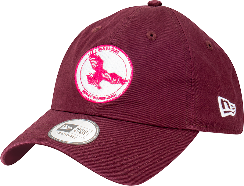 New Era Manly Sea Eagles Casual Classic Heritage Maroon OSFM